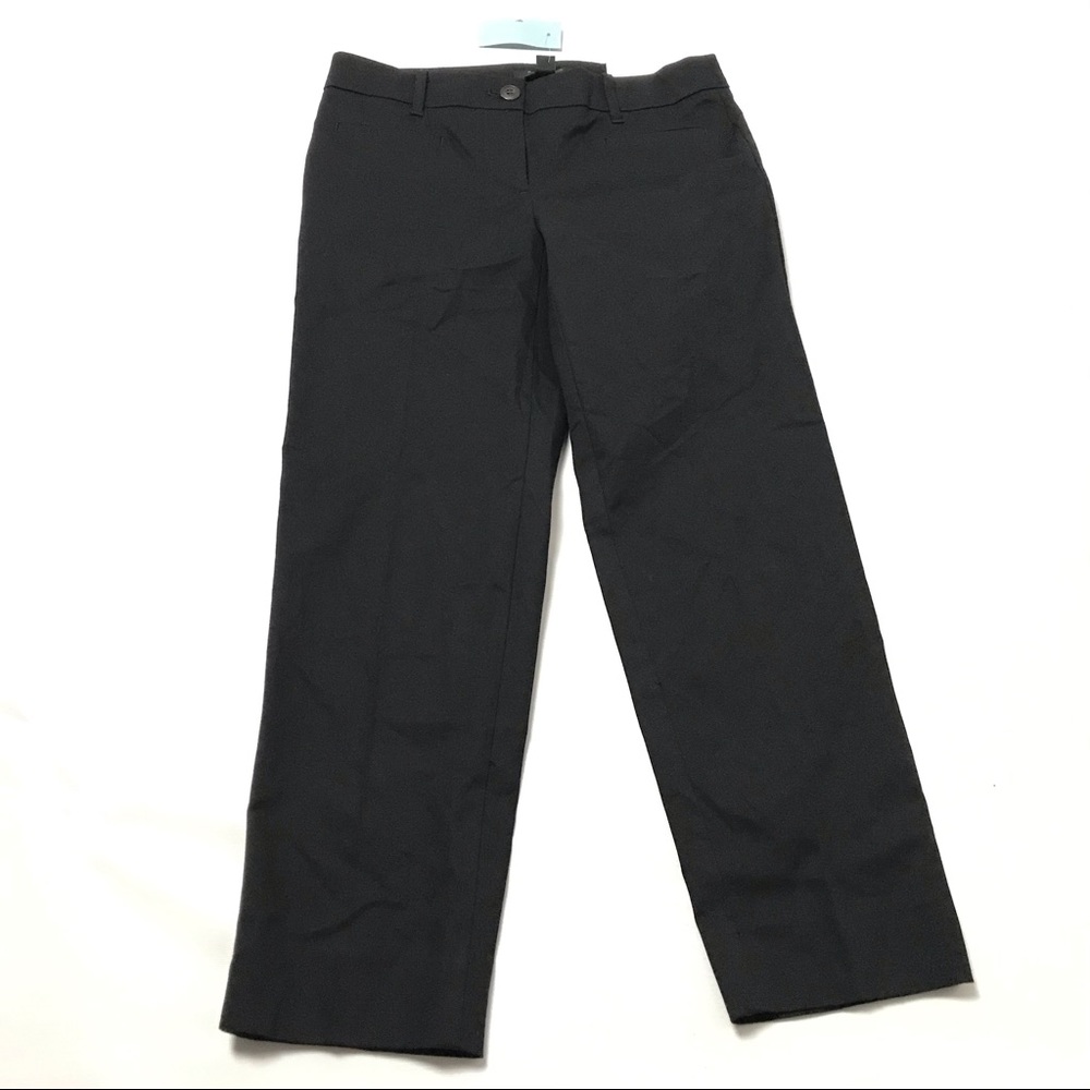 Ann Taylor The Crop Pants Mid Rise Black Size 00P